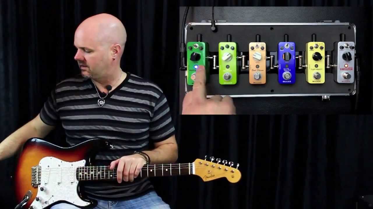 The Mooer FireFly M6 : A Pedal Board that Fits in your Glove Compartment!