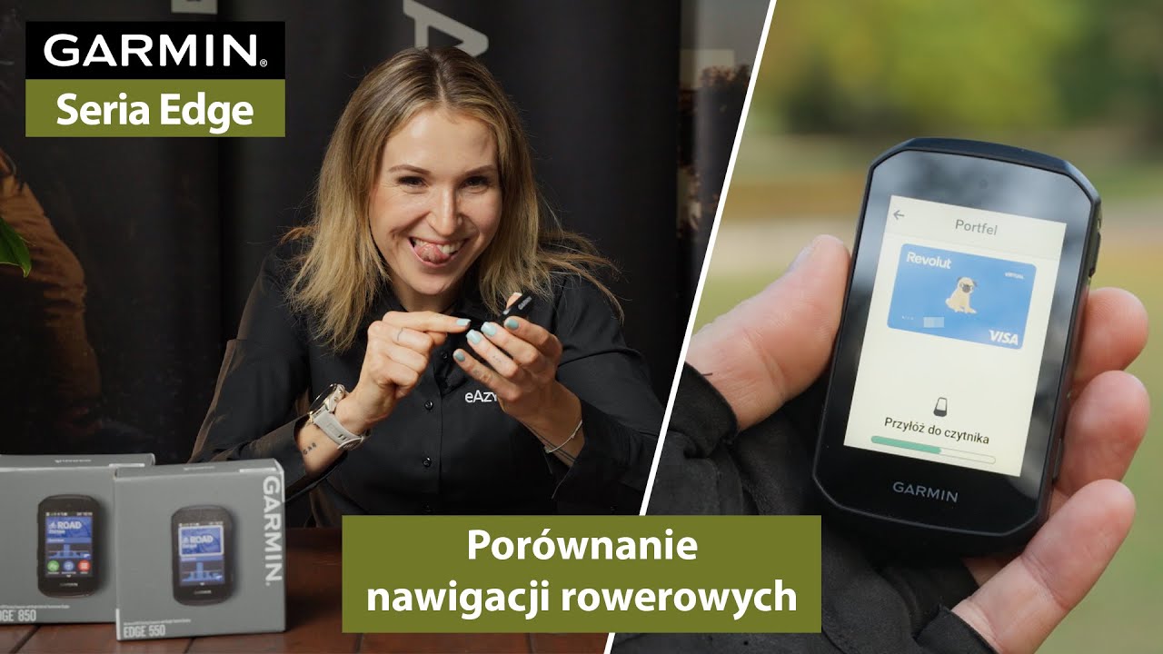 Garmin Edge - Explore 2, 540, 840, MTB, 1040, 1050, 550 czy 850? Porównanie całej serii.
