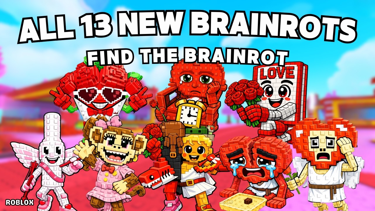 How To Get All 13 NEW BRAINROTS in Find the Brainrot [383] | Roblox