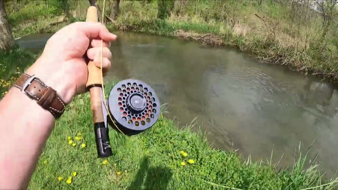 Orvis mid flex 4wt in action