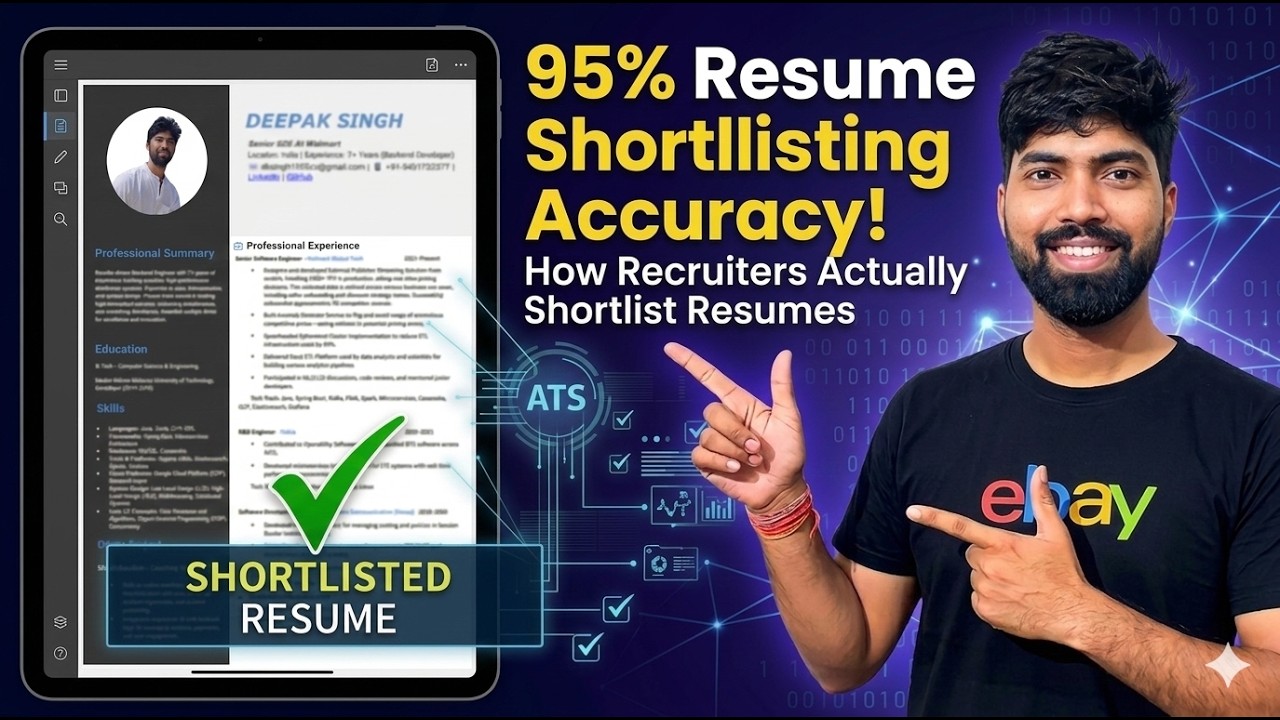 Why 95% Resumes Get Rejected | Resume Shortlisting Process Explained