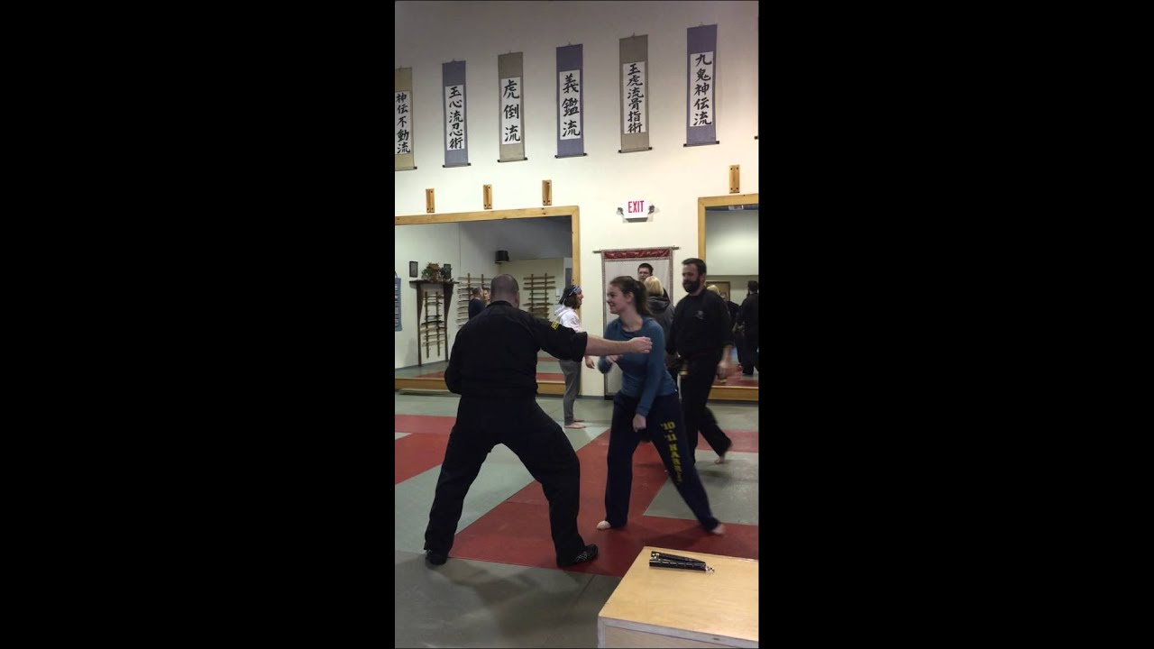 Emily Learning Self Defense At Discovery Martial Arts