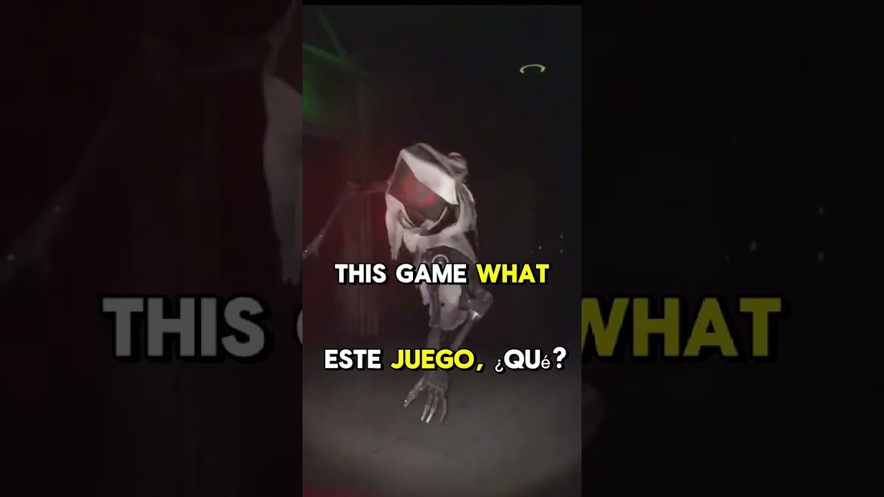 Mina is playing a horror game