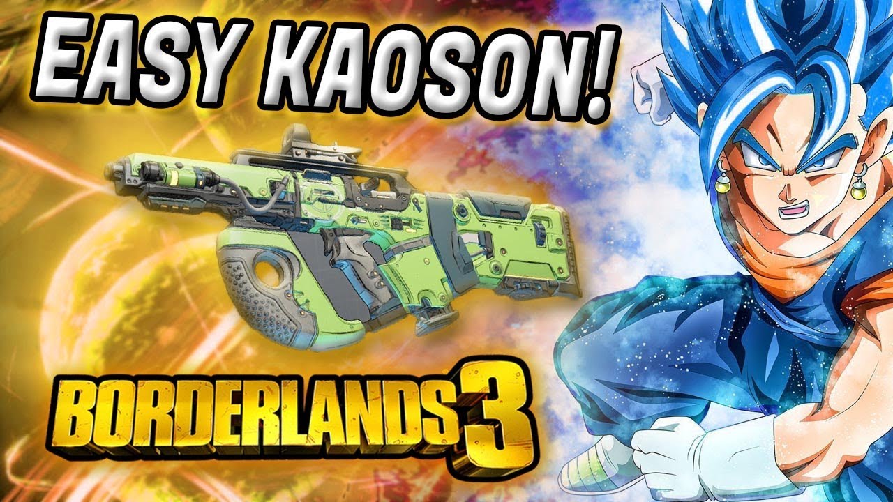 EASY KAOSON SMG! New Legendary Kaoson Easy Farm|Borderlands 3 Easy Kaoson Legendary Farm Mayhem 10