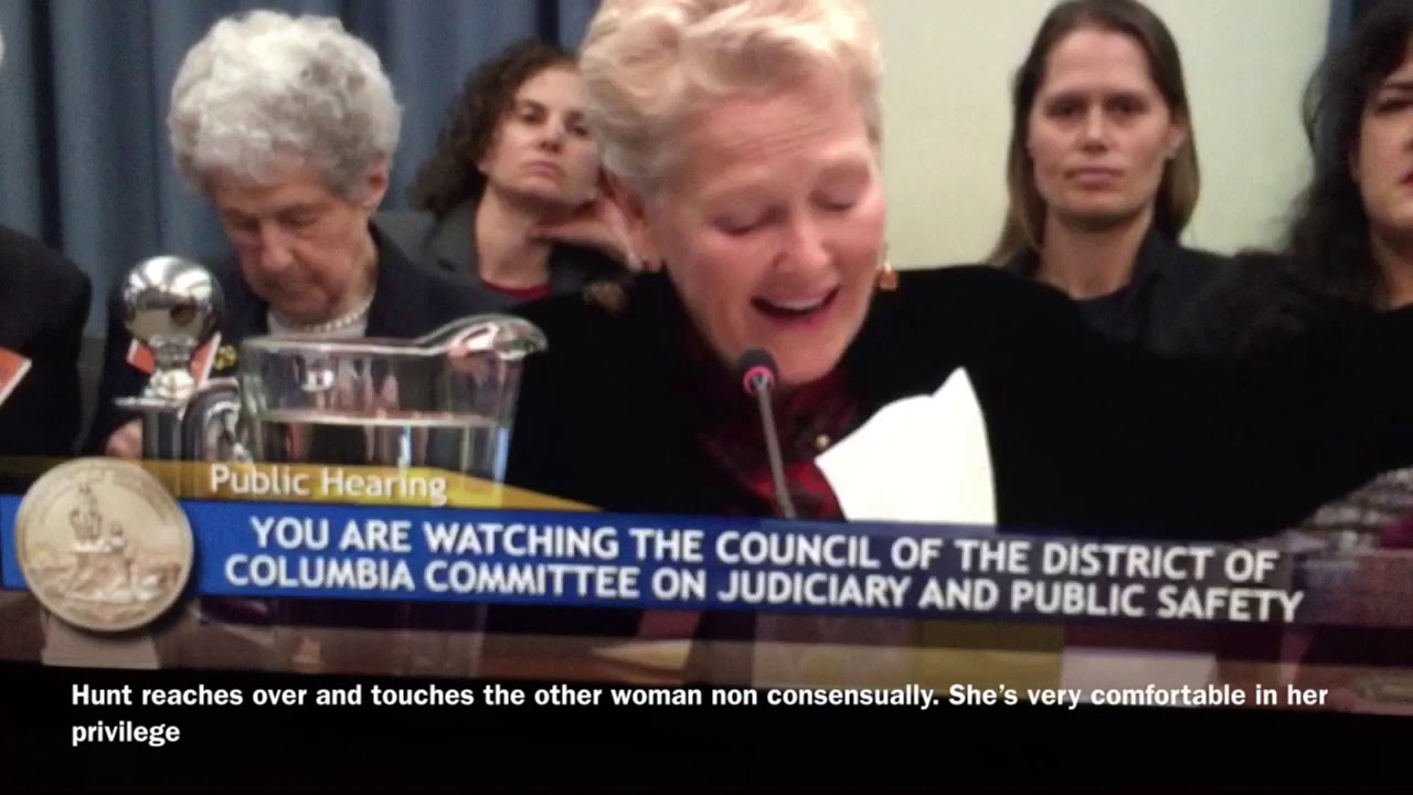 Sex worker analysis of Swanee Hunt testimony at DC Decrim bill hearing 10/17/19