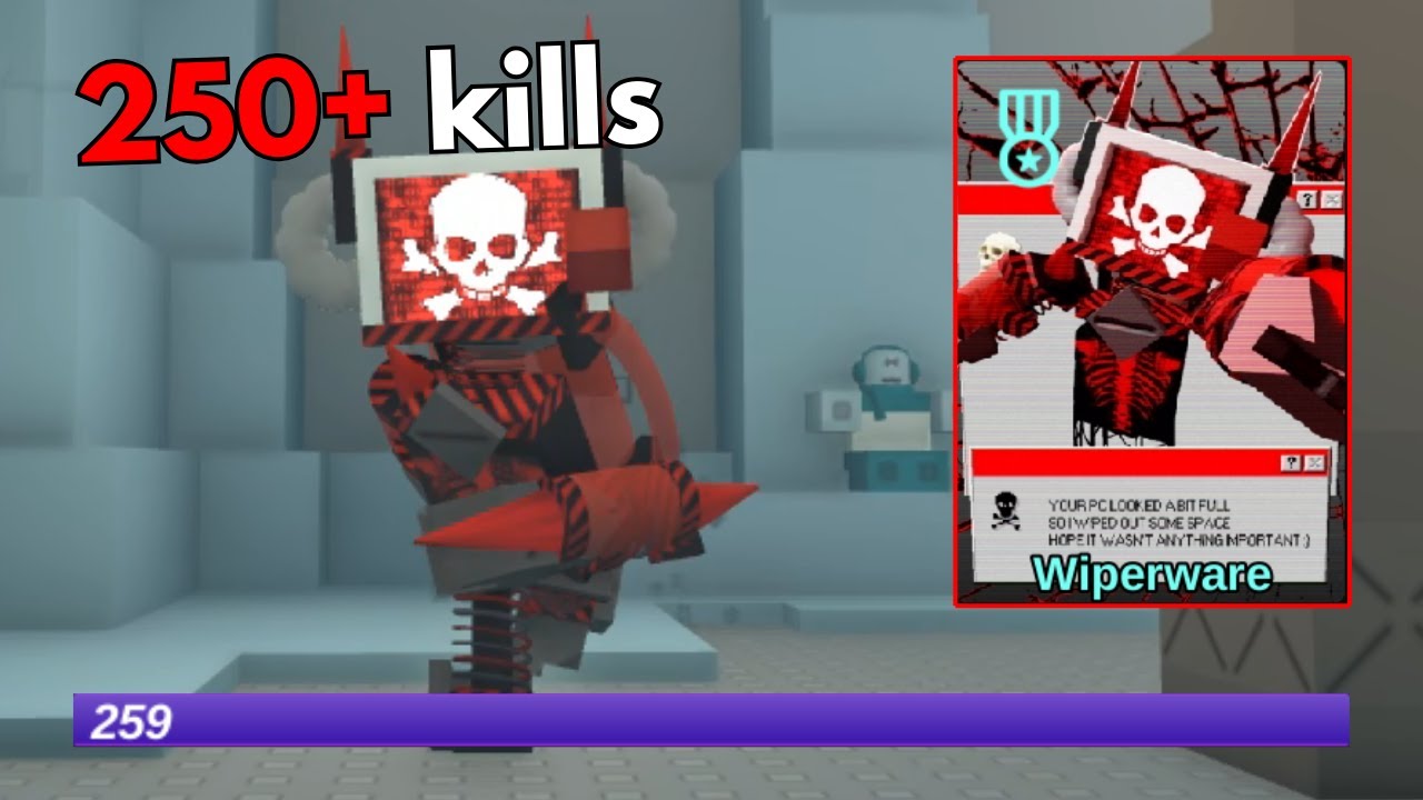 badware wins that got me the WIPERWARE skin | Die of Death