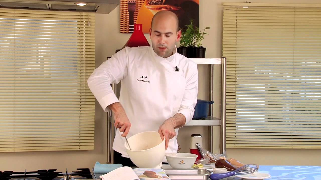 Macarons au Chocolat - Tudo Gostoso