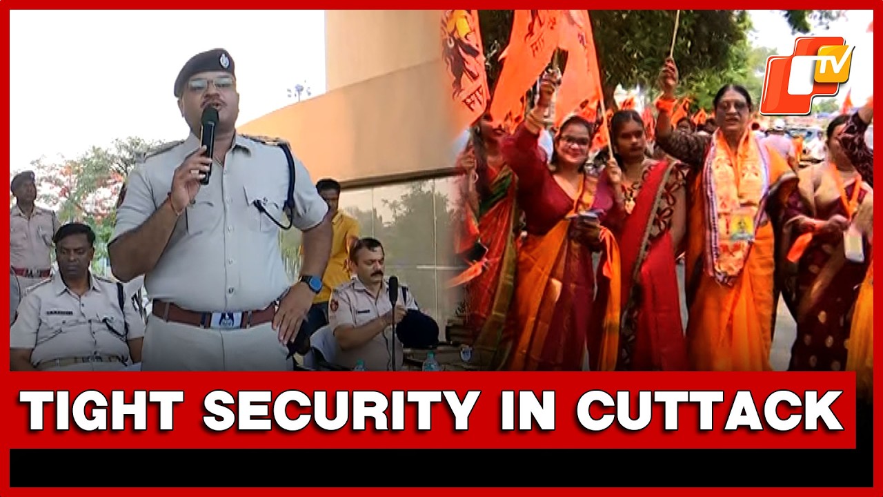 Cuttack Under Tight Security For Hanuman Jayanti & Odia New Year | Odisha | OTV