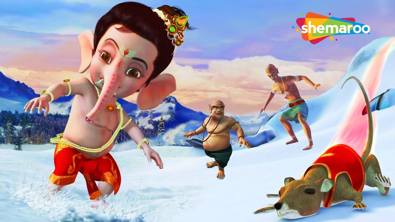 Let's Watch Bal Ganesh ki Kahaniya In 3D Part - 18 | बाल गणेश की कहानिया | 3D Kahaniya Telugu
