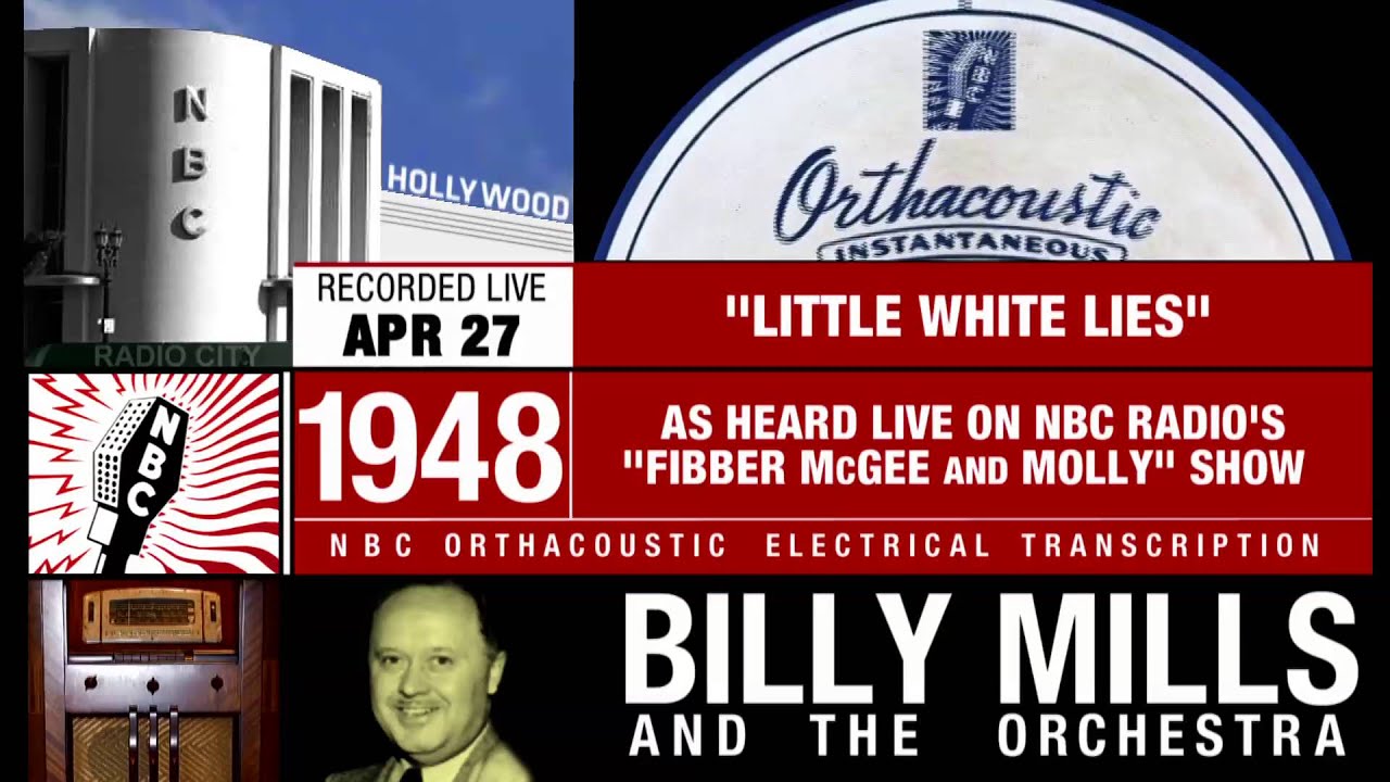 Fibber McGee Hall Closet Gag | Little White Lies (1948 NBC Radio) Music from Fibber McGee and Molly