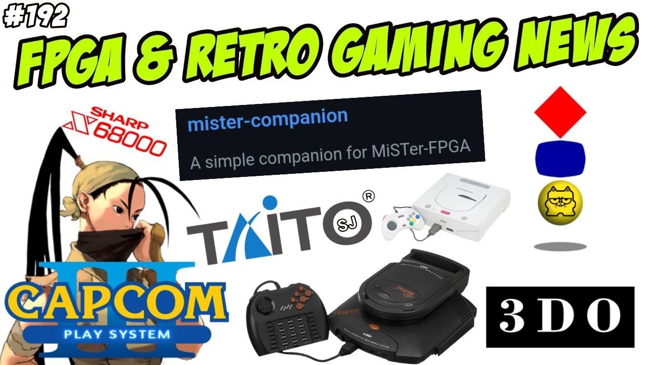 FPGA & Retro Gaming News Ep192 | MiSTer, Analogue Pocket, 3DO, Jaguar, CPS3, Saturn, Taito, Voodoo