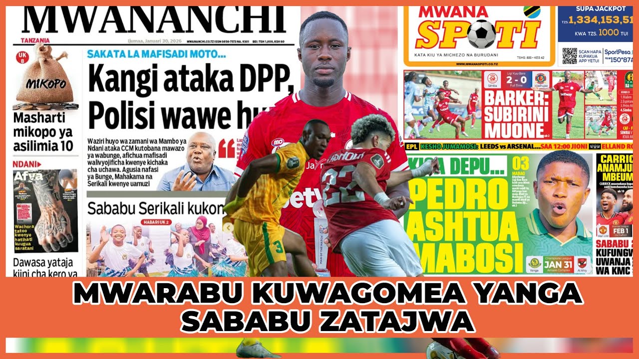 #LIVE:SABABU MWARABU KUWAGOMEA YANGA NI HIZI,GUEYE AWATISHA WATUNISIA,SASA NI LAZIMA KULEA WAZAZI