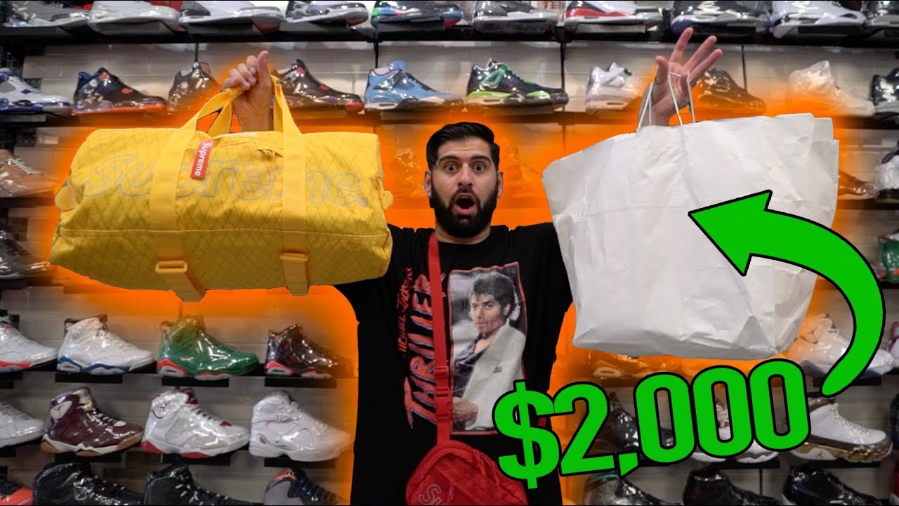 * MUST SEE* THE WORLDS BEST SNEAKER SHOP?? (SPENDING $2,000)