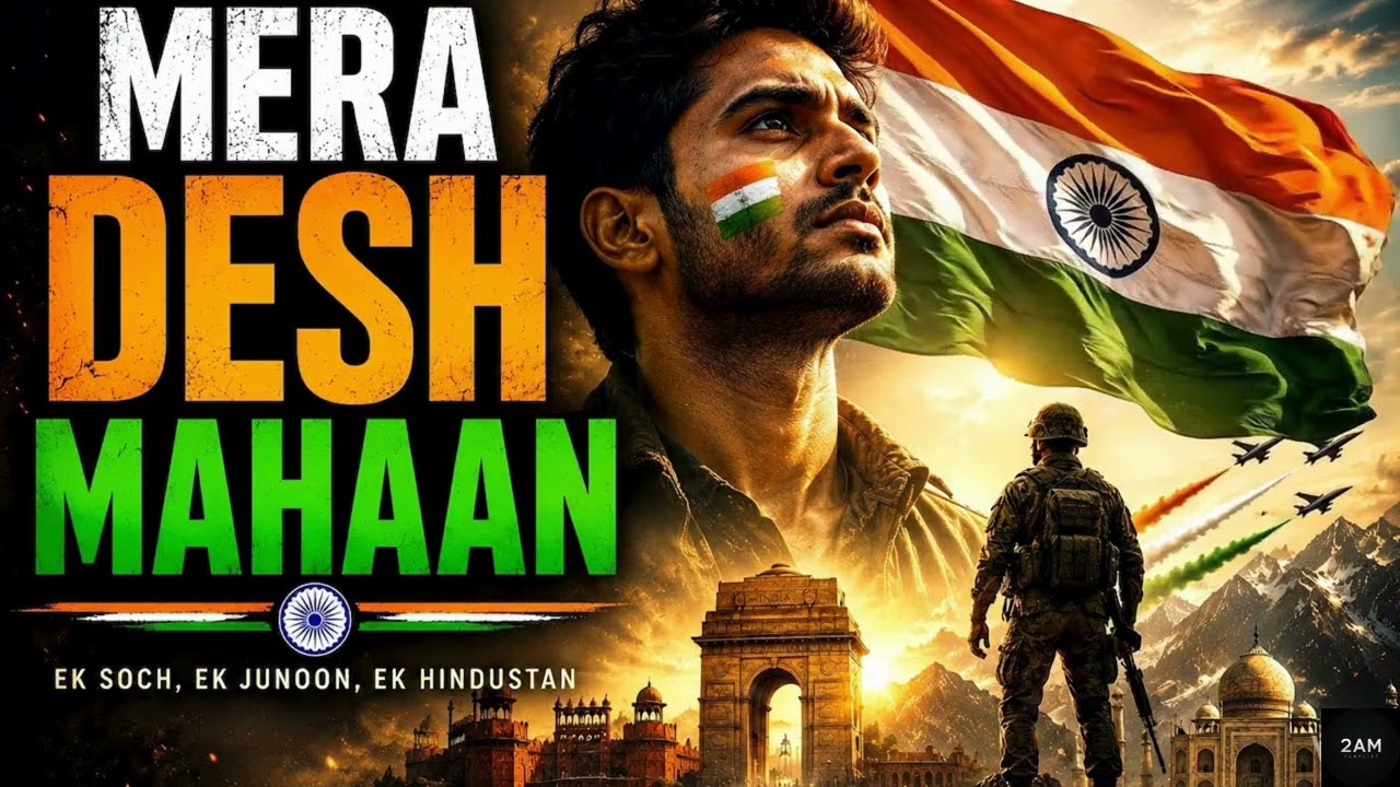 Mera Desh Mahaan | Patriotic Hindi Song | Jai Hind Vande Mataram