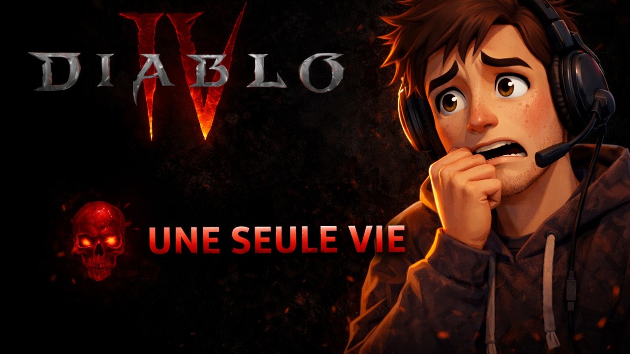 Diablo 4 – Une seule vie… L’aventure commence en Mode Extrême ! #1 FR