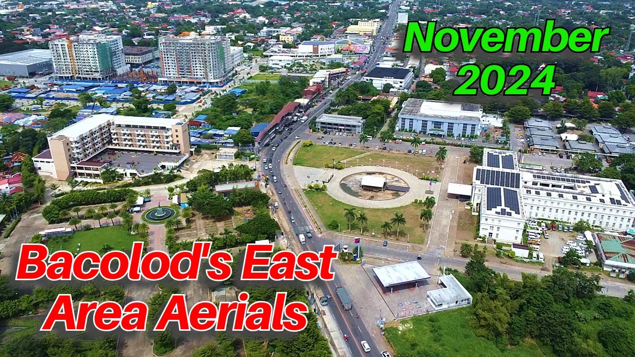 Bacolod City's East Area Quick Aerials - November 2024 | Negros Occidental