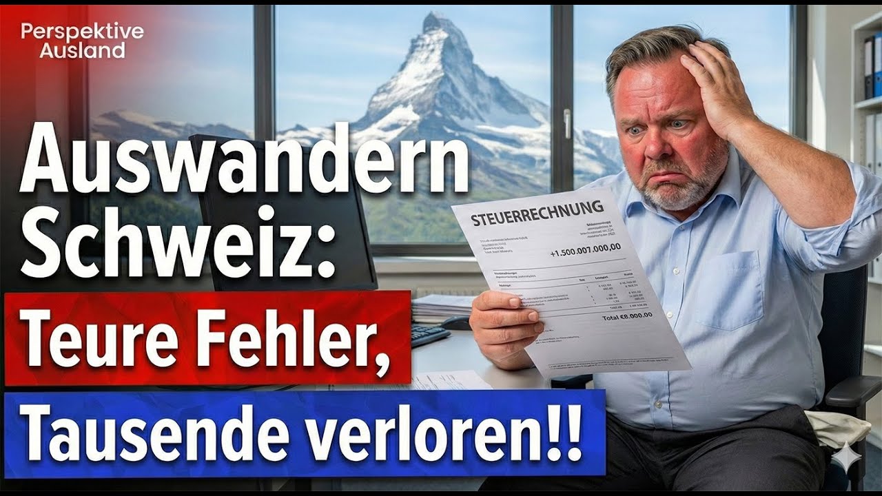 Achtung Schweiz-Auswanderer: Diese 2 Steuerfallen kosten dich Millionen!