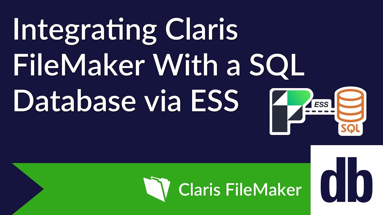 Integrating Claris FileMaker With a SQL Database via ESS