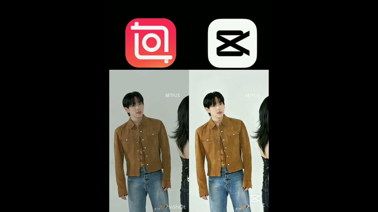 who the best editor app?capcut🖤 🤍or inshot❤🧡|#capcut #edit#editorapp#shorts#thebest#inshot#opinions
