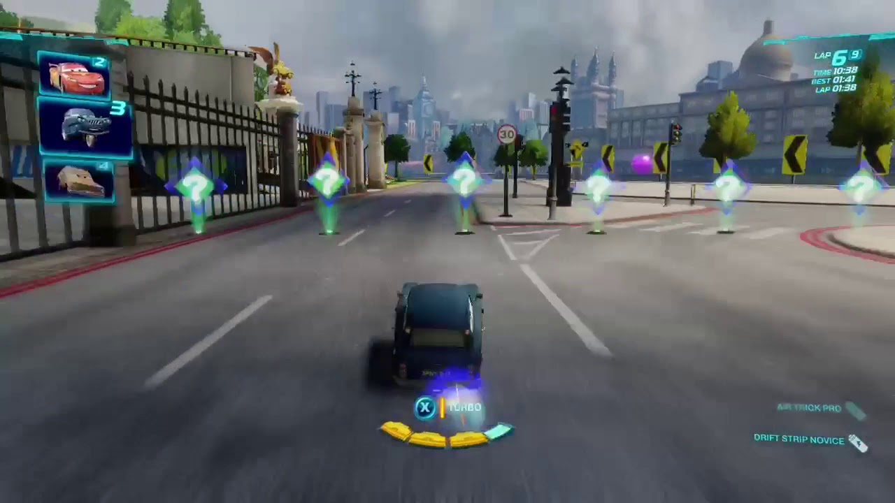 Cars 2 The Video Game | Tomber - Hyde Tour | 9 laps
