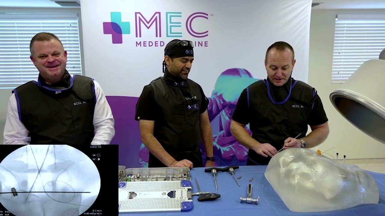 Dr. Sam Brown presents TransLoc 3D&trade; SI Joint Fusion System at MedEd Combine