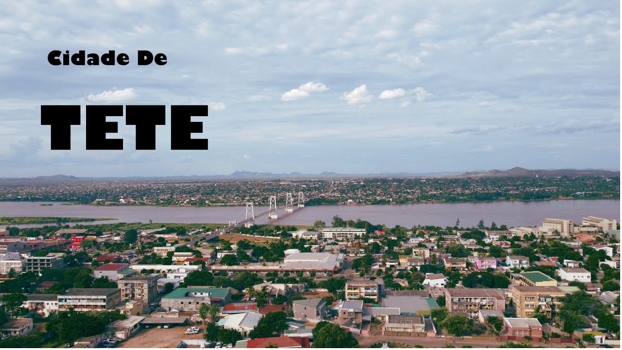 Tete city (Cidade de Tete)- Mozambique (Moçambique) Africa -by Drone HD 1080