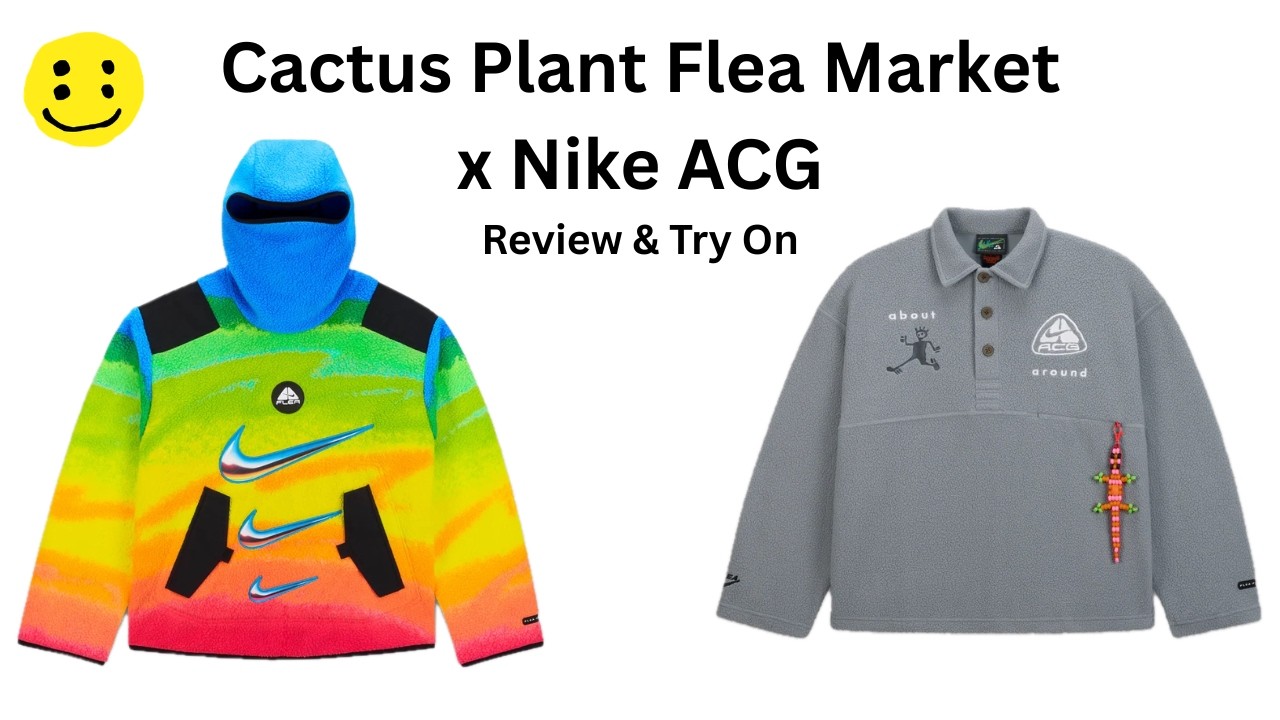 Cactus Plant Flea Market x Nike ACG Collection | Balaclava Hoodie & Long Sleeve Polo | Spring 2026