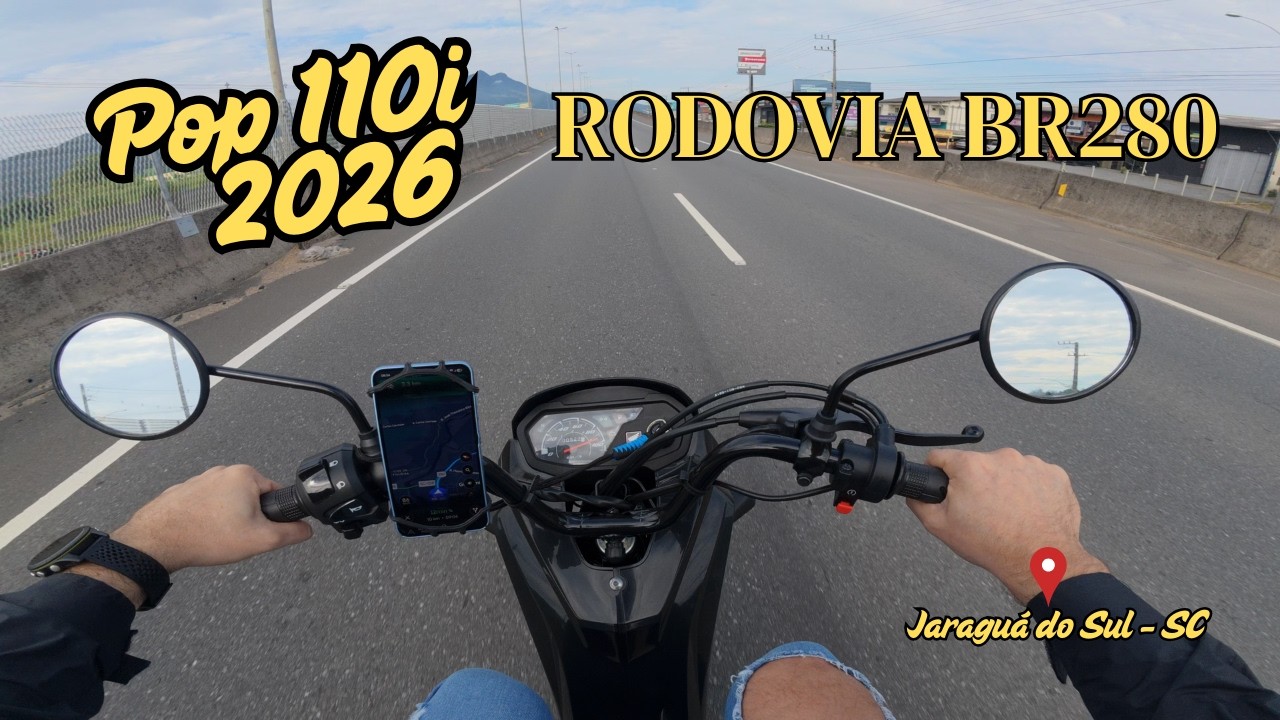 🏍️ Pop 110i 2026 na Rodovia pela Primeira Vez 🛣️ | Testando a Velocidade M&aacute;xima