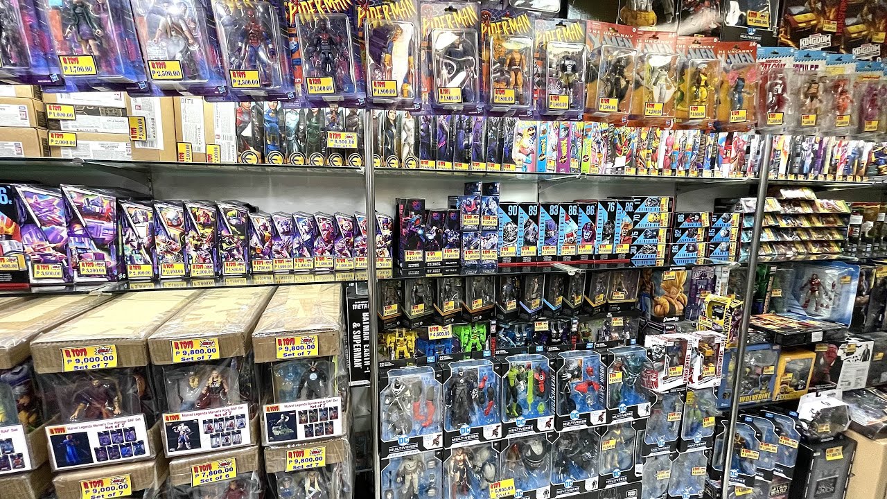 Tons and Tons of Transformers and Other Action Figures & Collectibles at R-Toys Greenhills Manila Ph