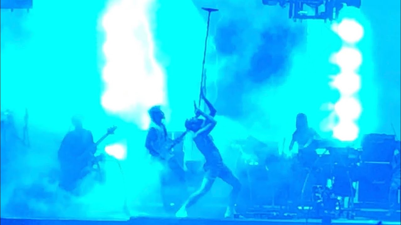 Post Malone - Over Now & Rockstar live at the Glen Helen Amphitheater 8/19/23