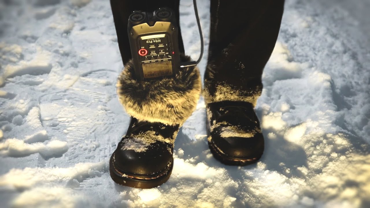 ASMR Walking in the Snow❄️ 뽀드득 뽀드득 눈 밟는 소리! (수면, 휴식, 공부)