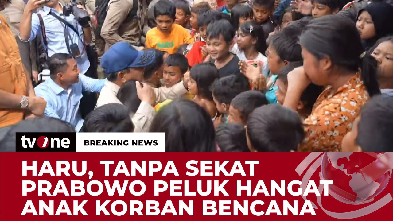 Presiden Prabowo Tiba di Aceh Tamiang: Pemerintah akan Bantu dan Bereskan, Saya Minta Maaf