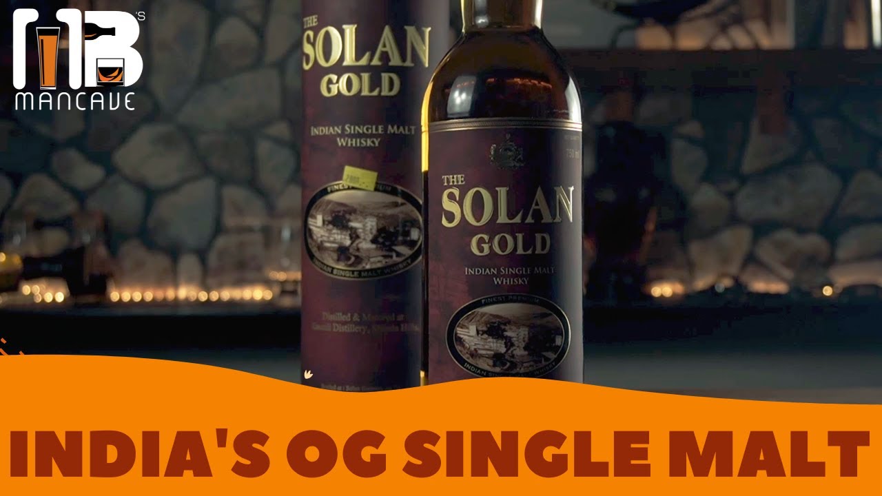 Solan Gold Single Malt Whisky Review in Hindi | 