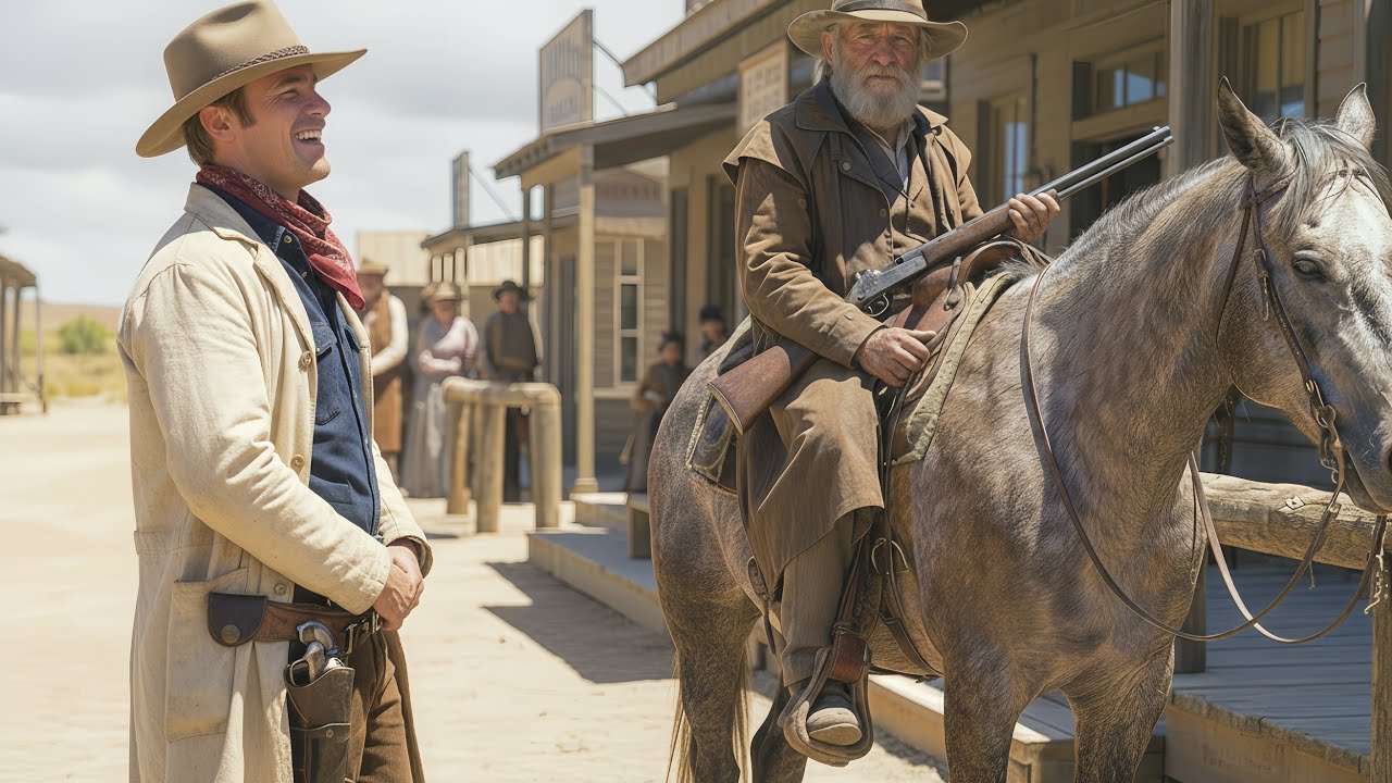 Se Rió De Un Anciano Y De Su Caballo… Sin Saber Que Eran El Dúo Más Temido De La Frontera.
