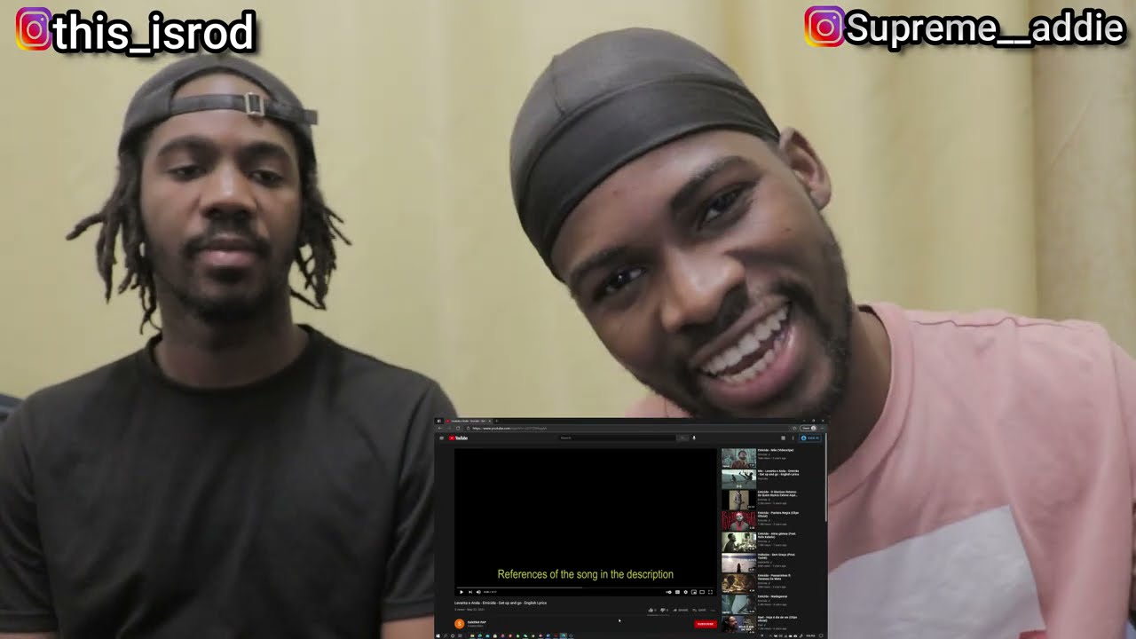 Emicida - Levanta e anda | REACTION