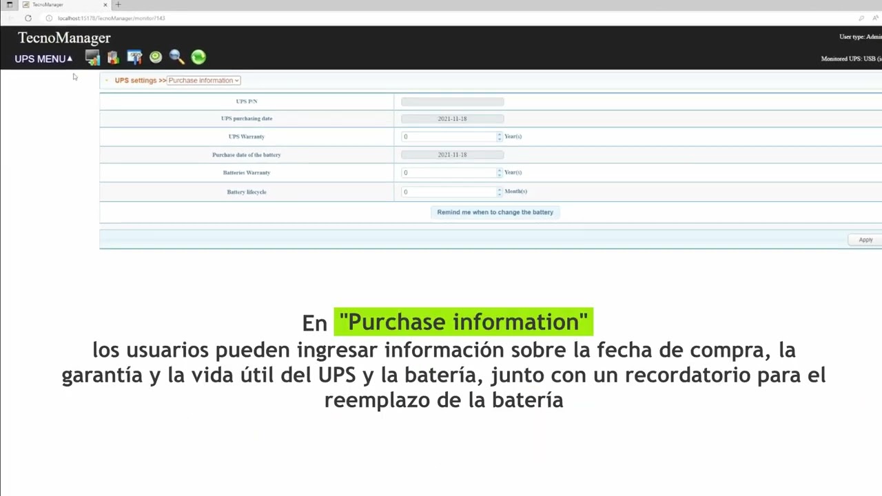 Software de gestión TecnoManager