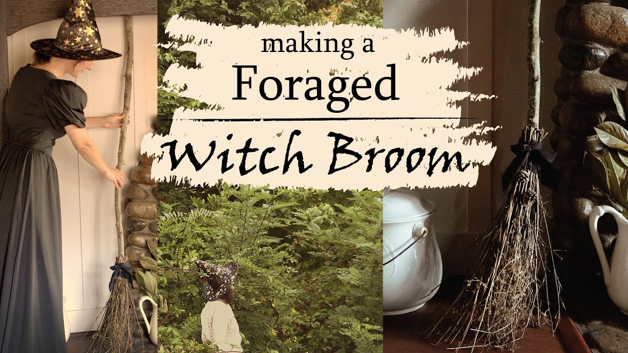 DIY Witch Broom: Easy Halloween Decoration!