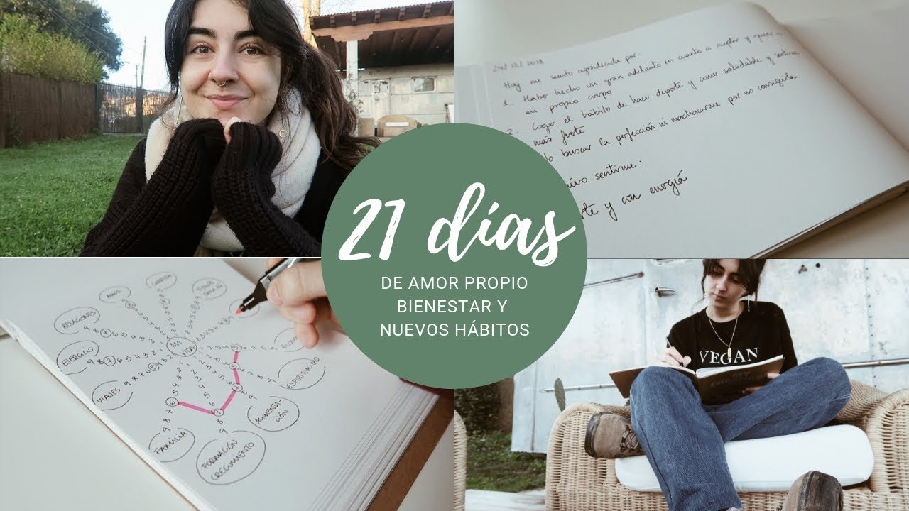 21 días de amor propio, bienestar y nuevos hábitos | Viviendo con V