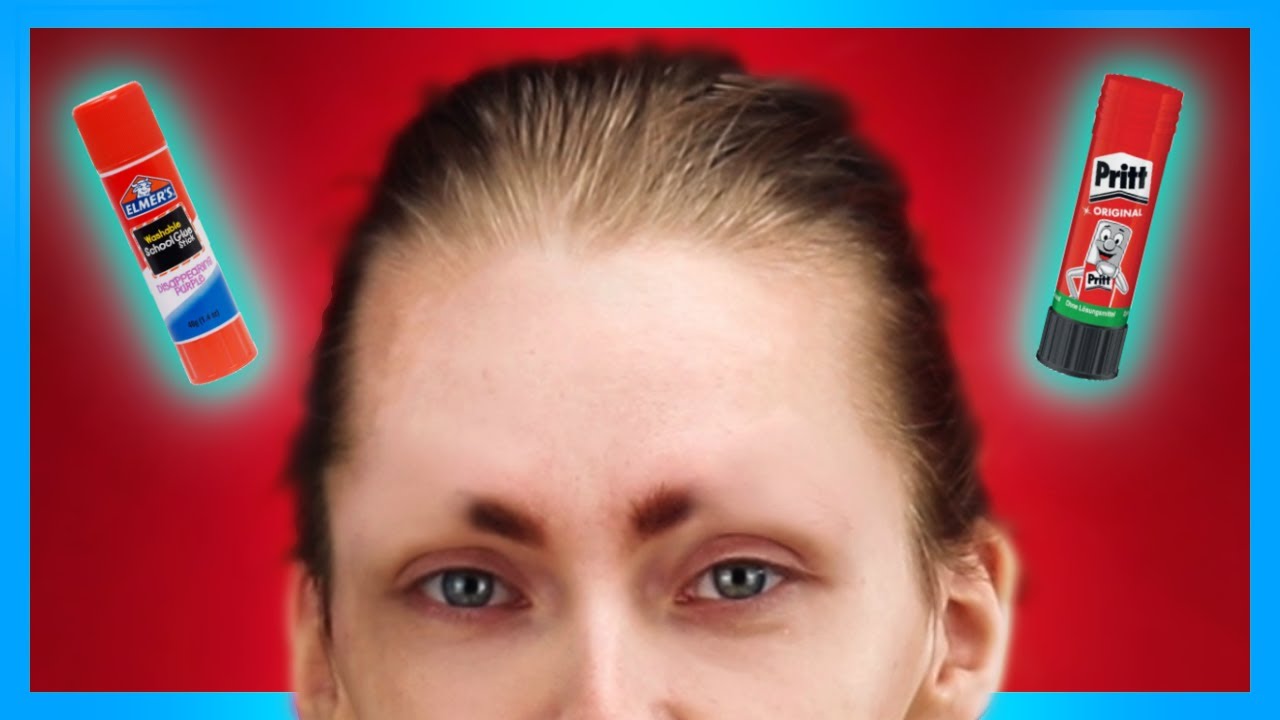 How To Cover Your Eyebrows (Without The Purple Glue Stick)