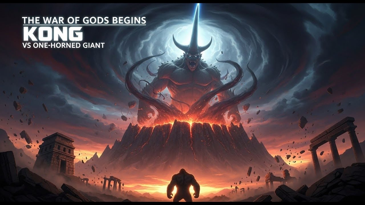 Horn of Doom: Kong Faces the One-Horned Titan | Epic God War 2026
