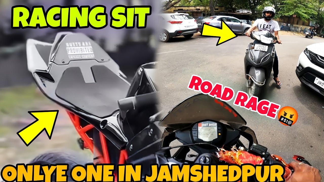 Finally ktm Rc Racing Seat Install 😍 || Onlye on in Jamshedpur ||  @ankitbike07