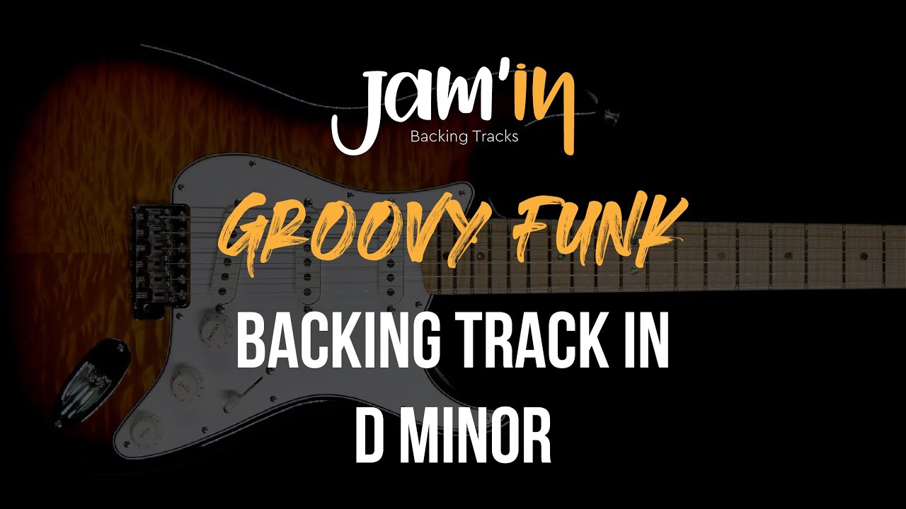 Groovy Funk Guitar Backing Track in D Minor