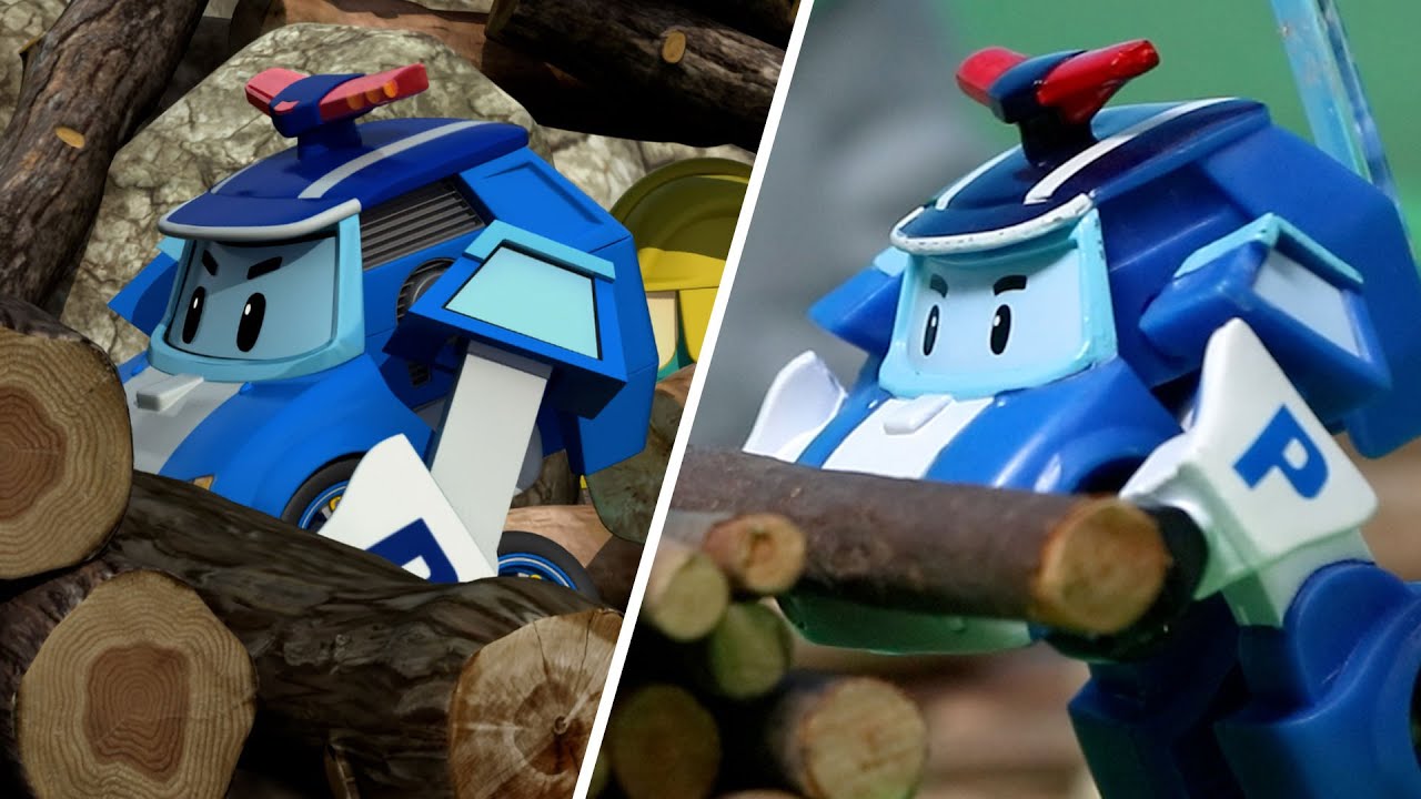 Let's Rescue the Poke│POLI in Real Life│Toy For Kids│Cartoons for Kids│Little Big Play