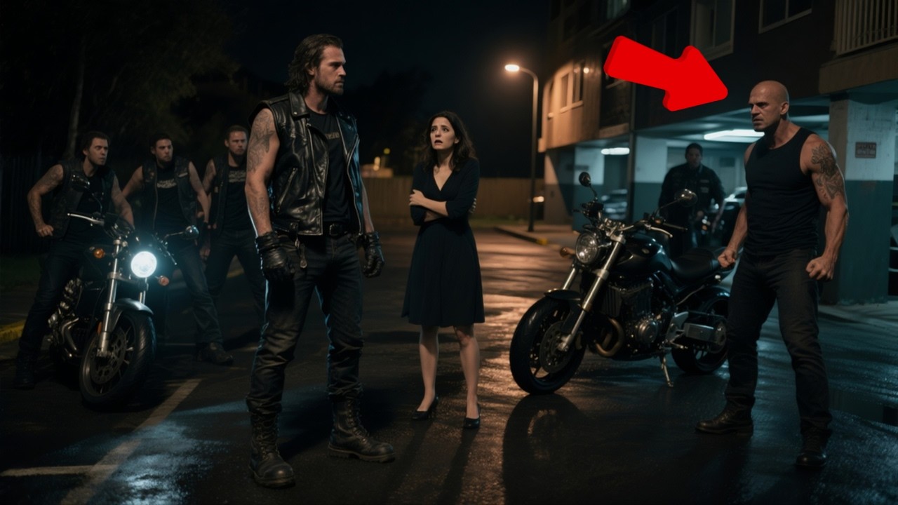 “I’ll Erase You!” Her Husband Threatened, Then One Hells Angels Biker Delivered Justice Swiftly