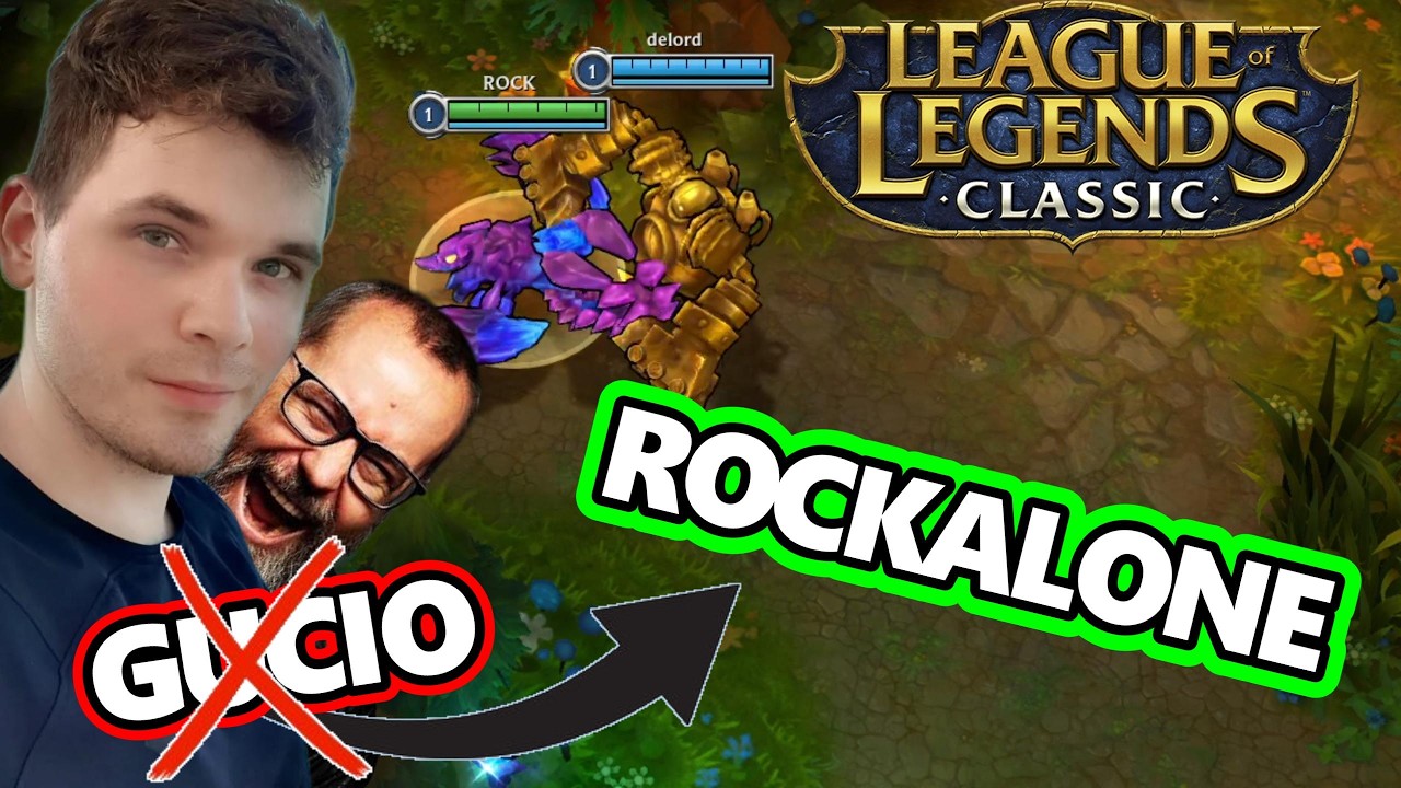 GUCIO | PIERWSZE DRAMY | TEAM ROCK VS MIX | LOL CLASSIC