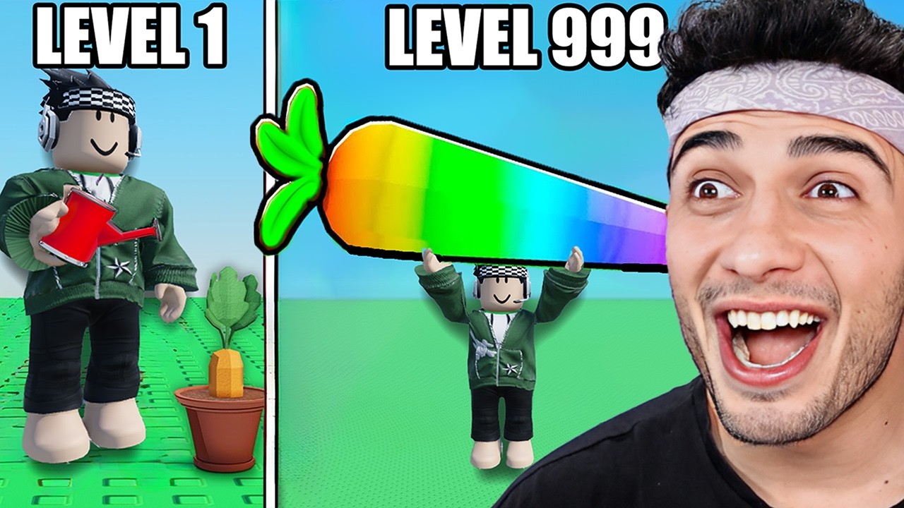 FAKİRDİM SEBZE EKEREK ZENGİN OLDUM - Roblox Grow A Garden