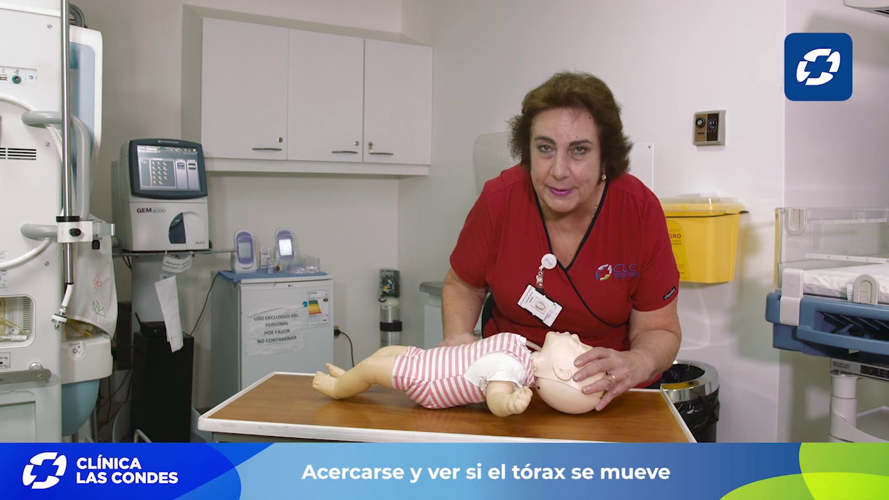 Reanimación cardiopulmonar infantil [Clínica Las Condes]