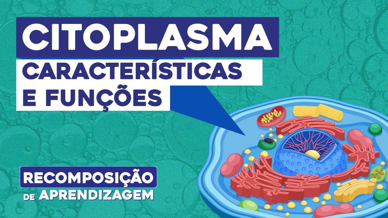 CITOPLASMA: caracter&iacute;sticas e fun&ccedil;&otilde;es | Biologia | Recomposi&ccedil;&atilde;o de Aprendizagem | Cl&aacute;udia Aguiar