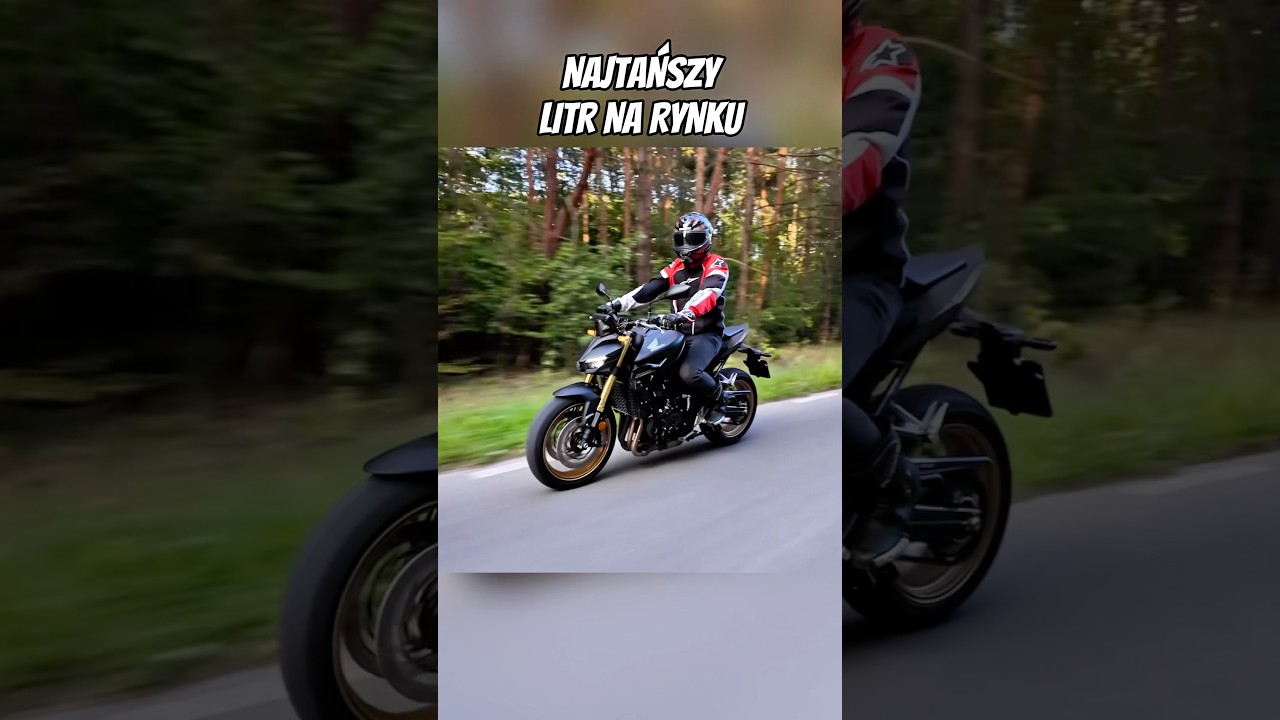 Najtańszy NOWY litrowy motocykl na rynku! Honda CB 1000 Hornet SP #shorts