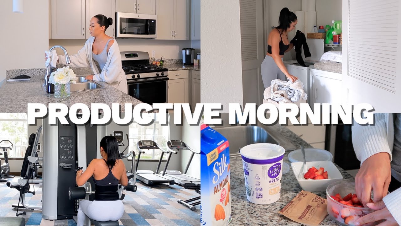 Productive Spring Morning Routine | Marie Jay